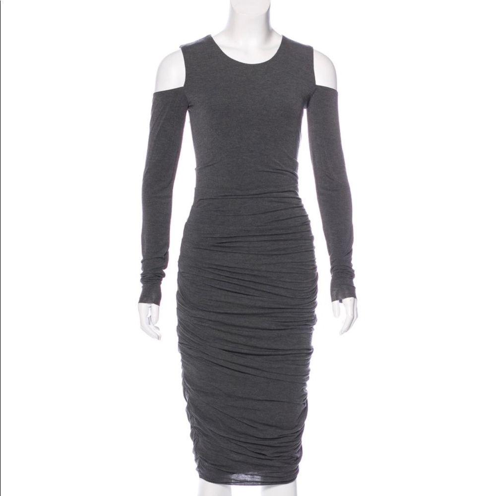 💎Bailey 44 Grey Cold Shoulder Dress